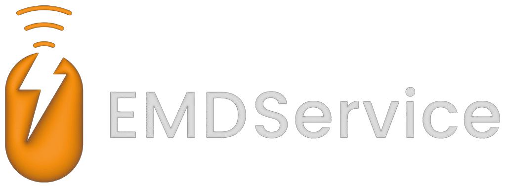 energy management systems - EMD Service - EMD logo white orange 3D WEB - Home
